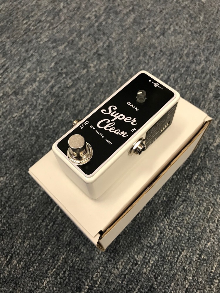 Xotic Effects Super Clean Buffer Boost Pedal Brand New!