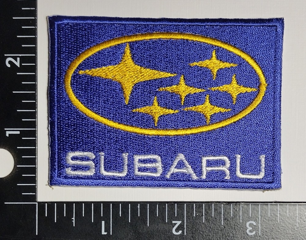 Subaru Blue Quality-Patch Motorsport-Racing Hook/Loop Tactical  Patch