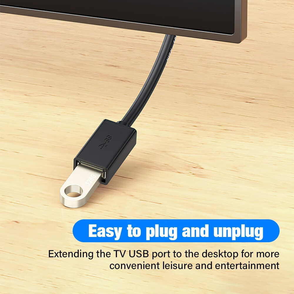 USB3.0 Extension Cable High Speed Extender Cord Adapter TypeA Male to Female LOT