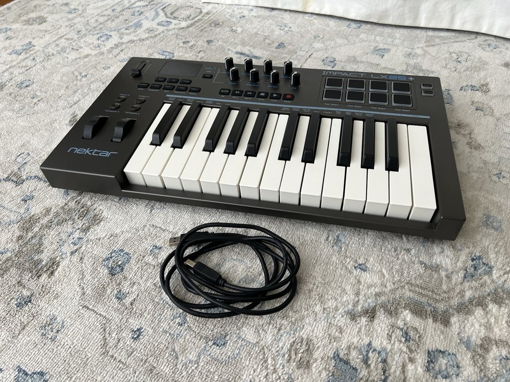 Nektar Impact LX25+ USB MIDI Controller Keyboard