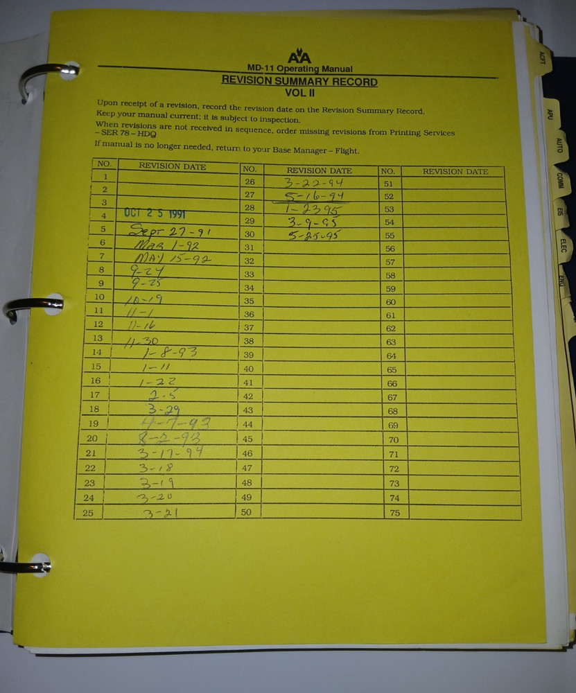 MD-11 Flight Operating Manual Vol. 2