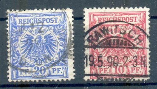 Dr-Krone/Eagle 47/48a D Format Postmarked BPP (33084