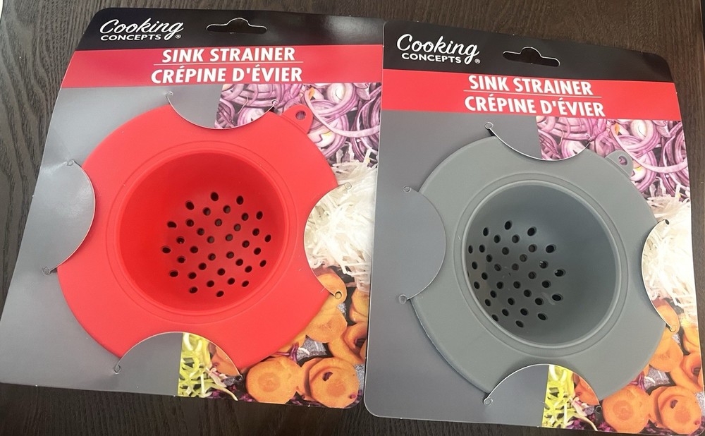 Cooking Concept Sink Strainer 2 Count Set
