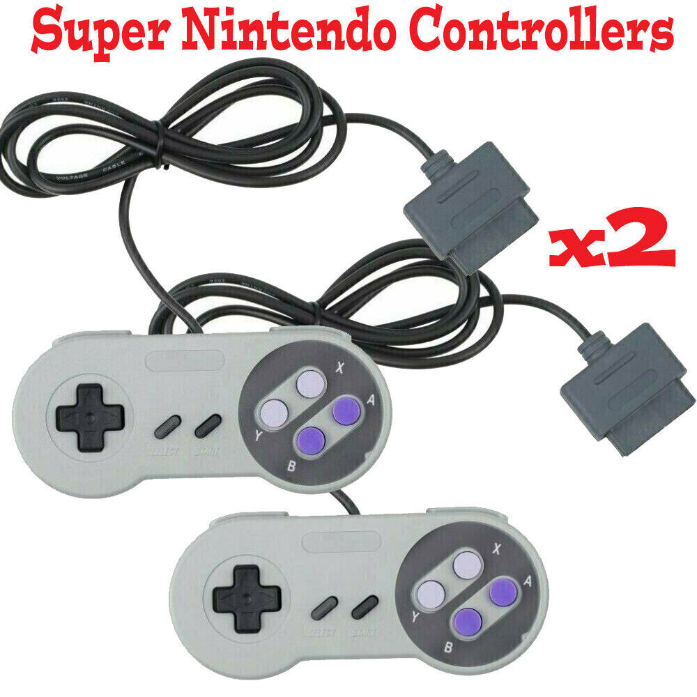 4 FOR New Super Nintendo SNES System Console Replacement Controller 6FT SNS-005