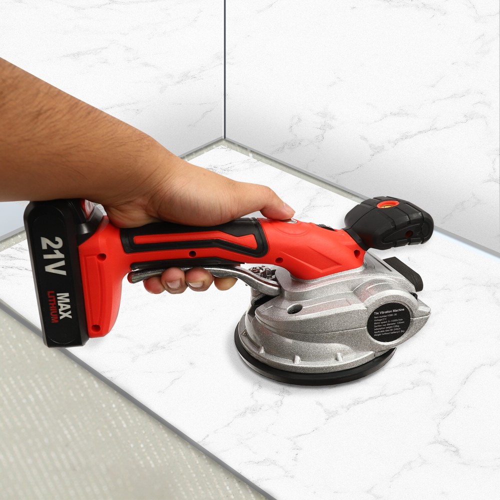 Tile Vibration Machine – Cordless 6-Speed Handheld Tiling Tool for Easy Use