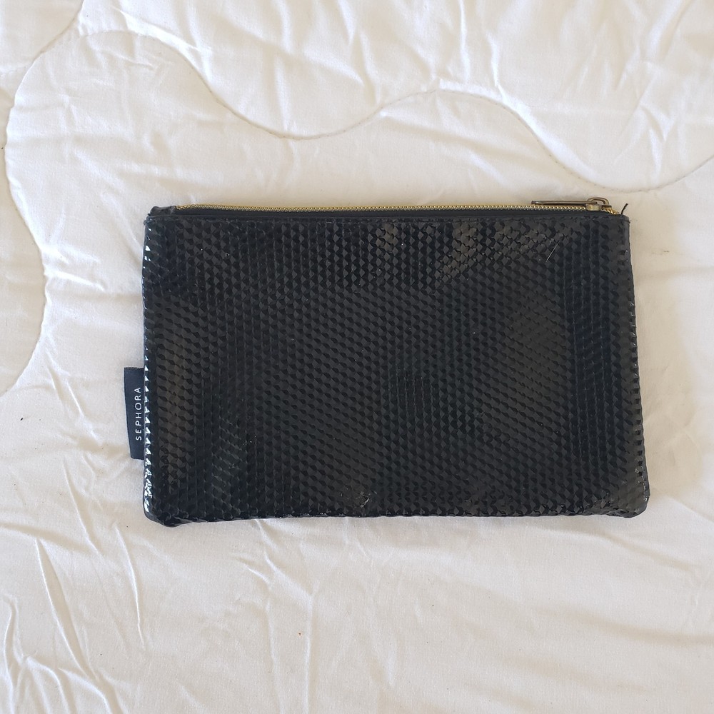 SEPHORA Black Cosmetic Case Pouch