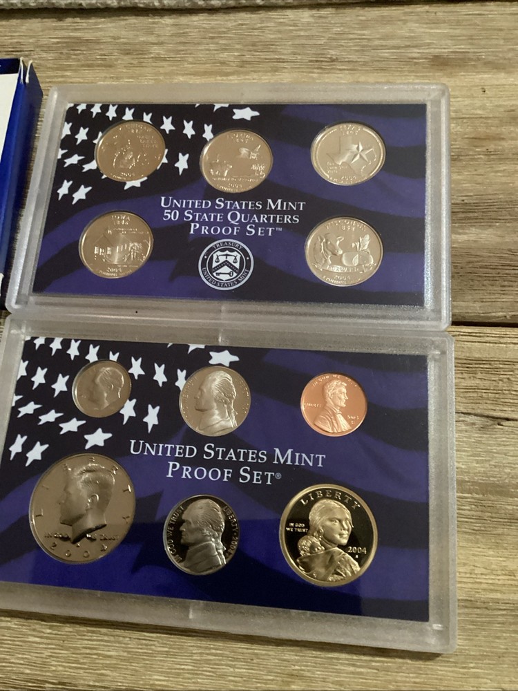 United States Mint proof set 2004