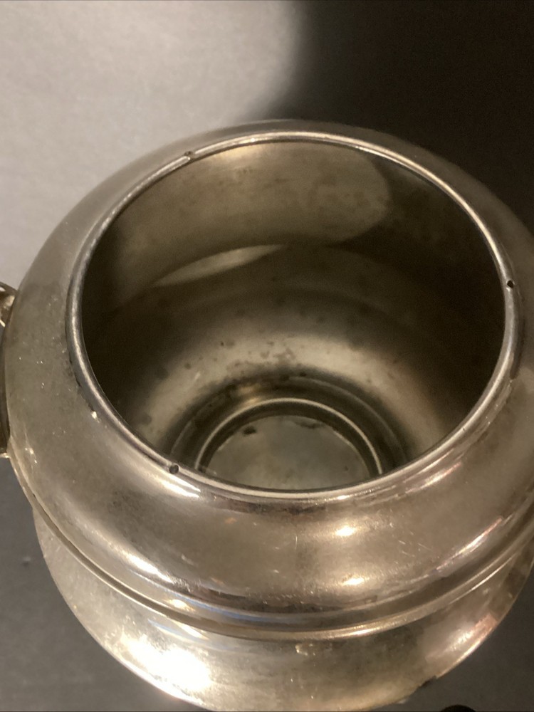 @ Antique Silver Plate Coffee Percolator AS IS Missing Inner Percolator Pc.