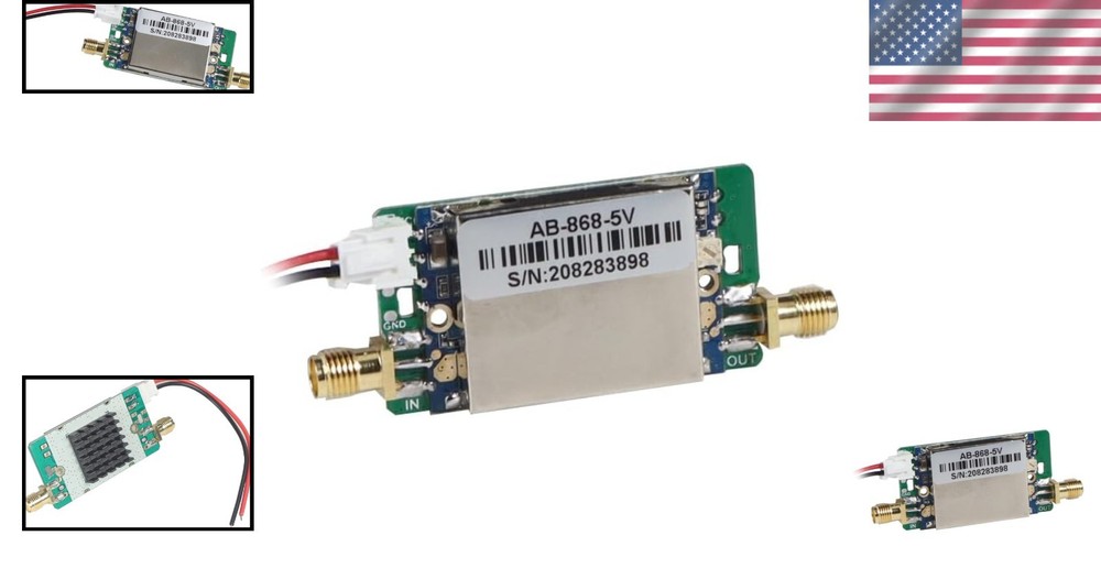 Adjustable Two-Way Signal Amplifier Module for Enhanced Wireless Connectivity