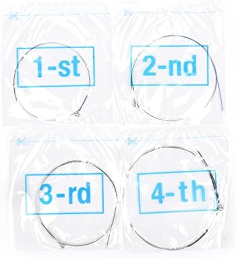 Violin Strings 4/4 Full Set Stainless Steel 3Pack Replacement E A D G