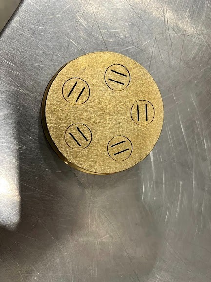 Estella 348PEM9D36 #36 Fettuccine Pasta Die - 10 mm (25/64")