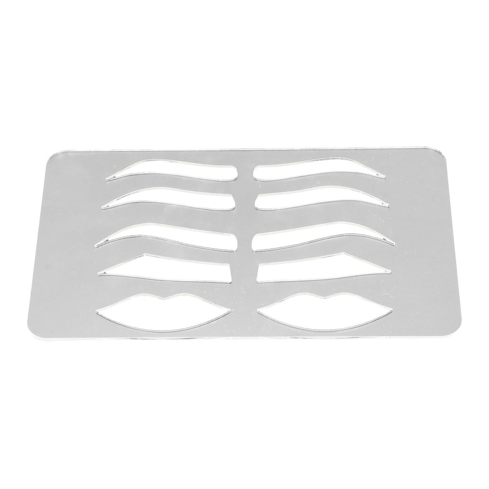 Eyebrow Lip Stencil Beginner Reusable Makeup Eyebrow Lip Template Microblading