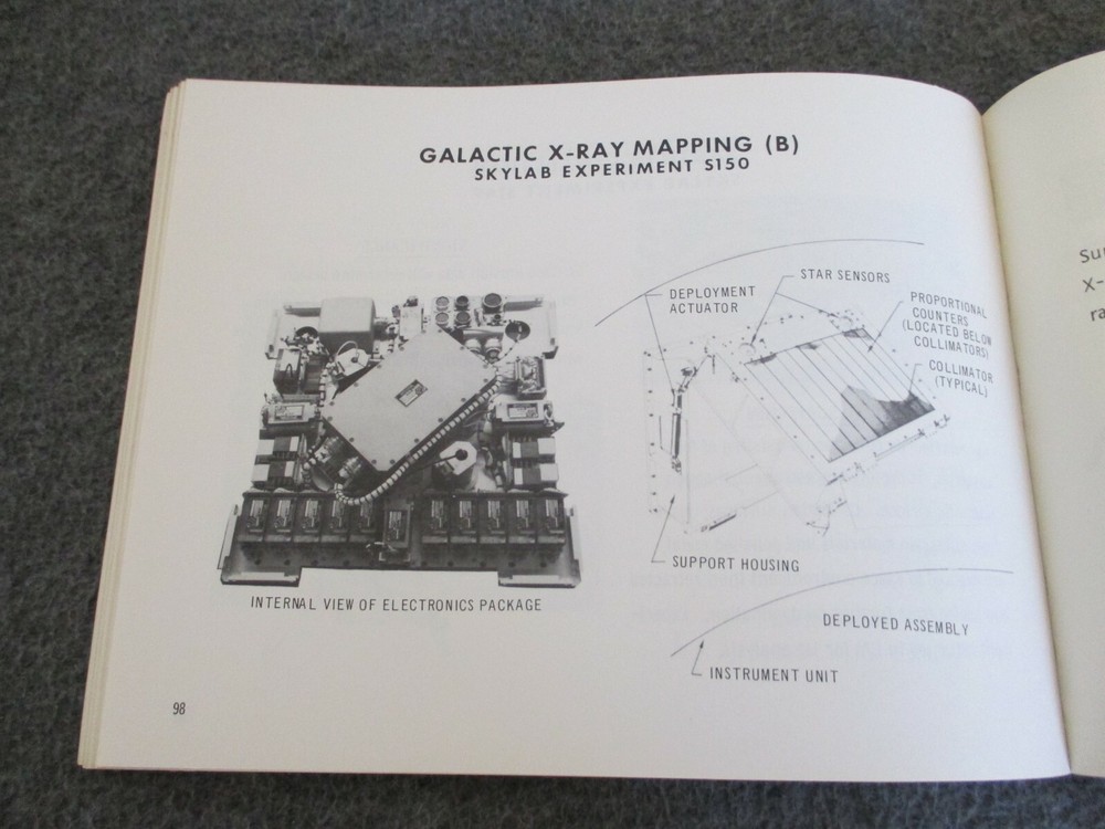 NASA APOLLO SKYLAB PROGRAM 1971 IN-FLIGHT EXPERIMENTS & SUMMARY DESCRIPTION BOOK