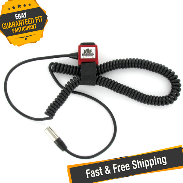 Racing Electronics RE703 Push To Talk - Switch Hook And Loop Mount Platinum