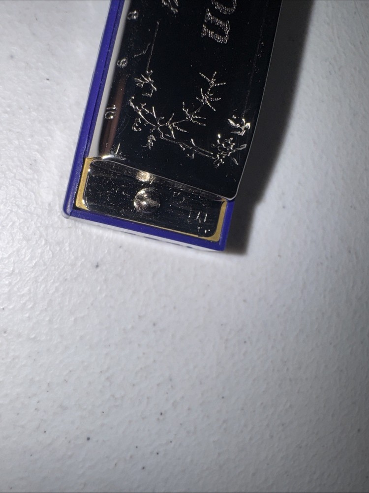 Johnson "The Blues King' harmonica With Case Musical Instruments Key E