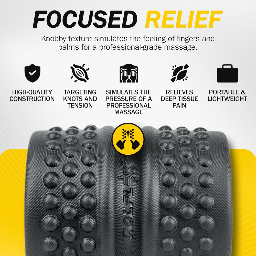 Spinealine Back Roller – Muscle Rollers Deep Tissue Spine Alignment Tool – Ergon