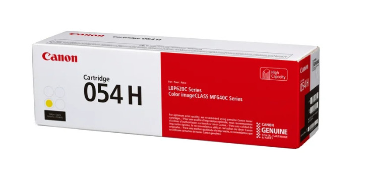 Canon 054H Toner - Yellow High Yield