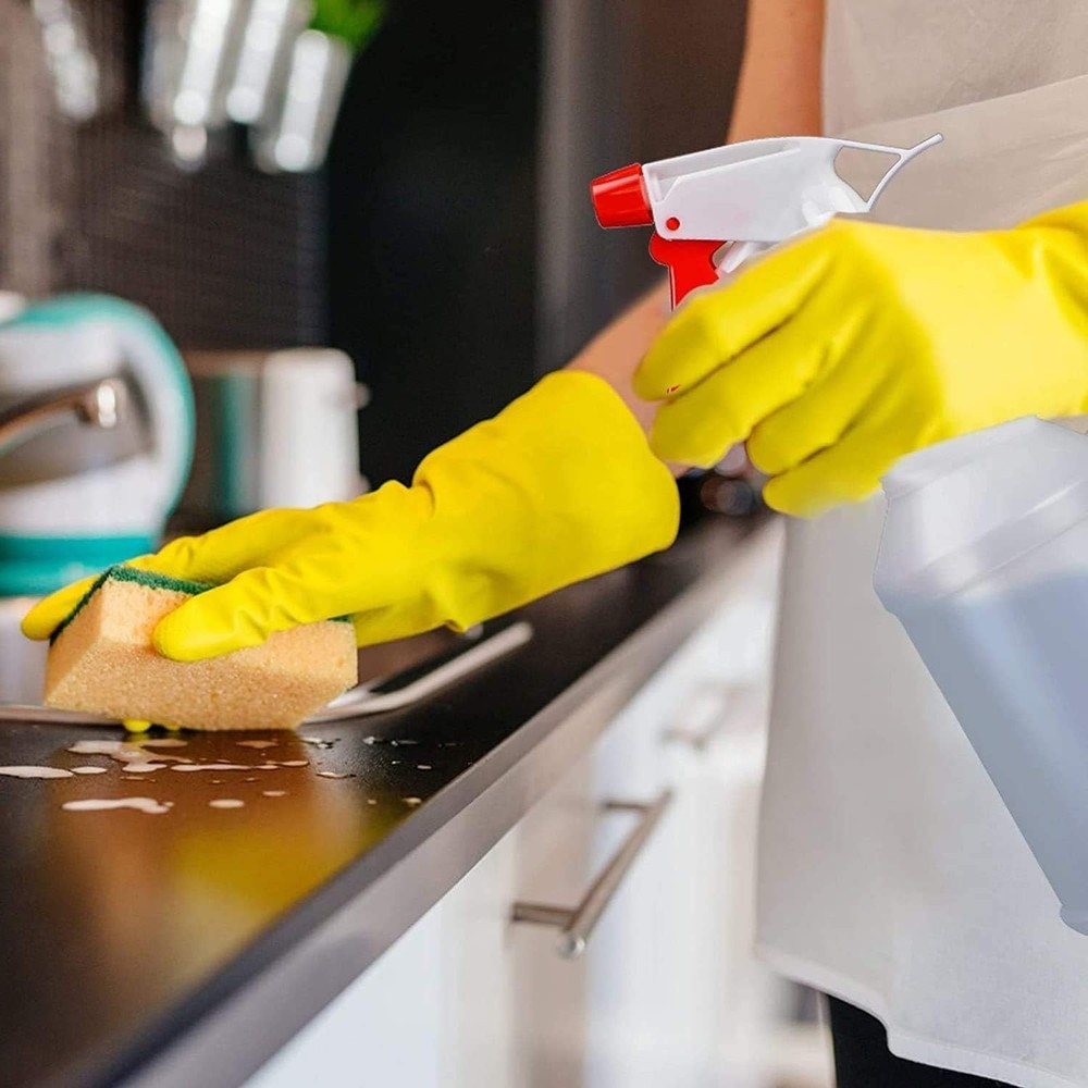 JohnBee Spray Bottles 16oz 2 Pack Leak Proof Adjustable