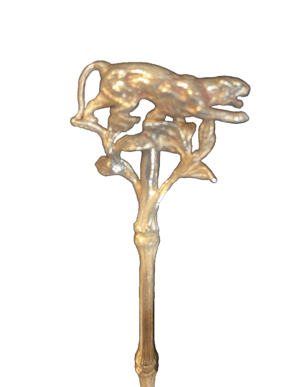 Vintage 6- Safari Sterling .925 cocktail Bamboo style picks A09