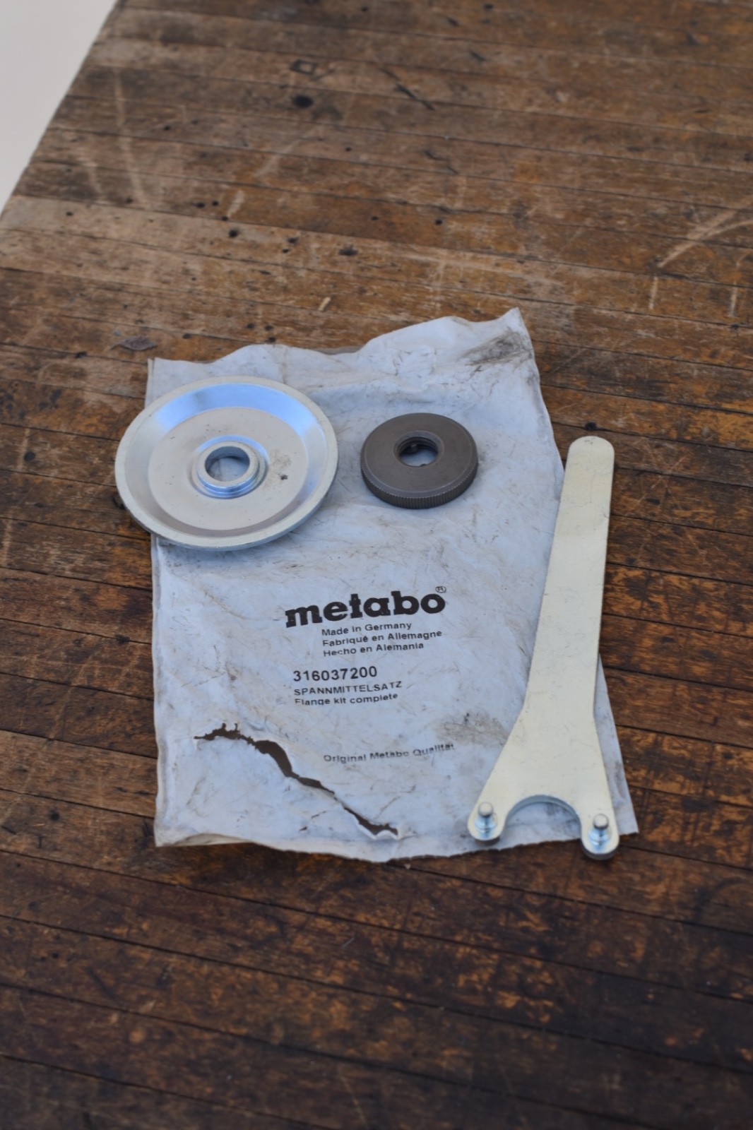 METABO Flange Kit: Mfr Part # 316037200, 3 pc