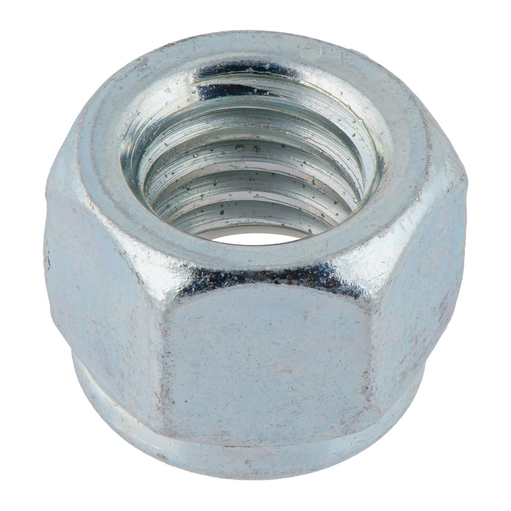 3/8"-16 (100 Pack) Nylock Hex Nuts, Grade 2, Nylon pack), Brown