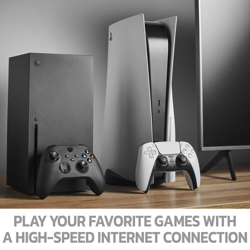 2 Pack Black Cat5e RJ45 Ethernet Patch Cord 3ft Internet Wire LAN Network Cable