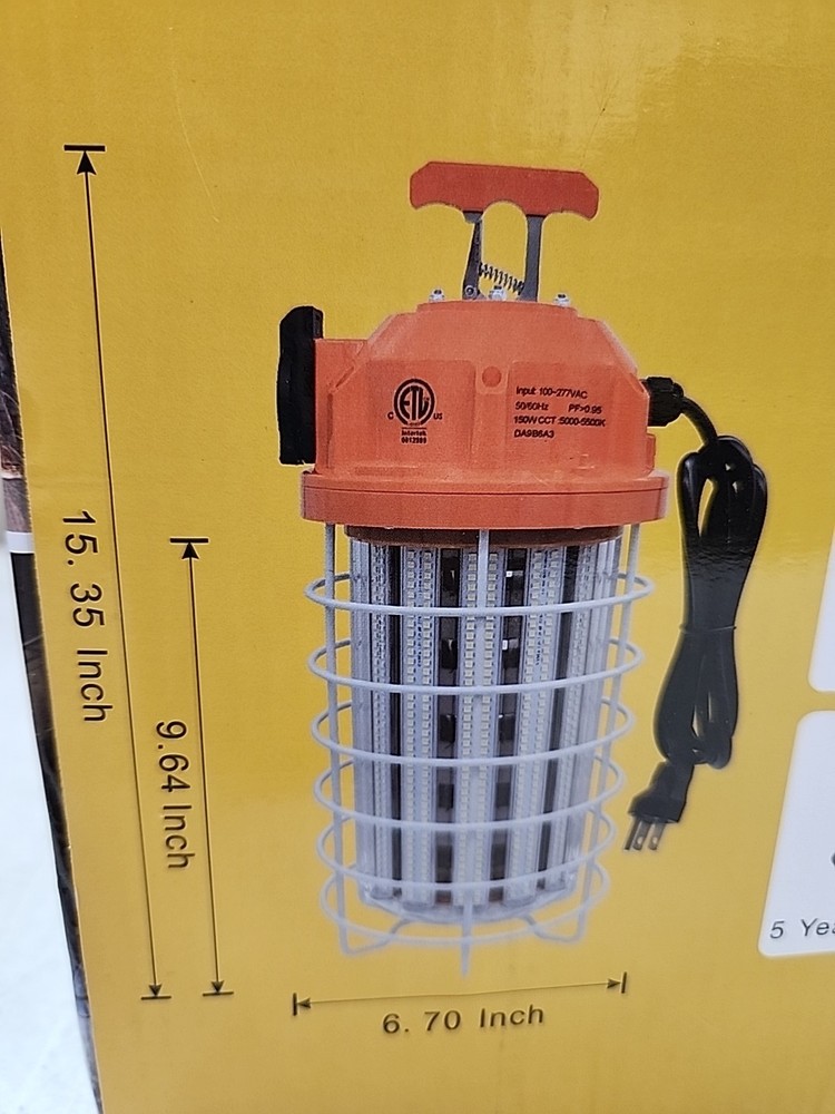 NEW 150W High Bay Temporary LED Work Light