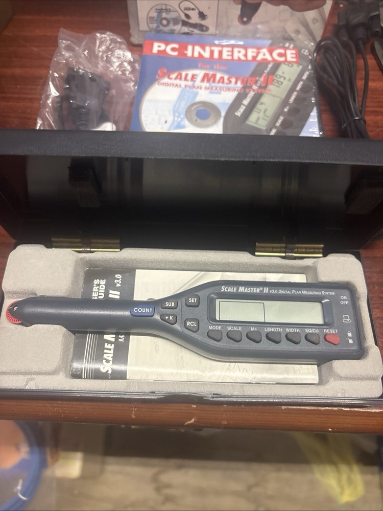 Scale Master II Digital Plan Measuring System With PC interface & Cable #6325
