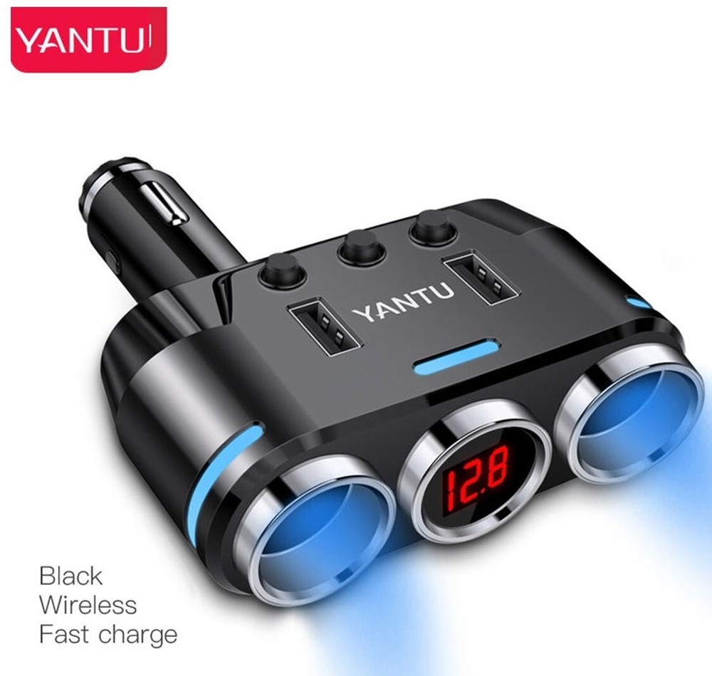 Car Cigarette Lighter type Socket Splitter Adapter