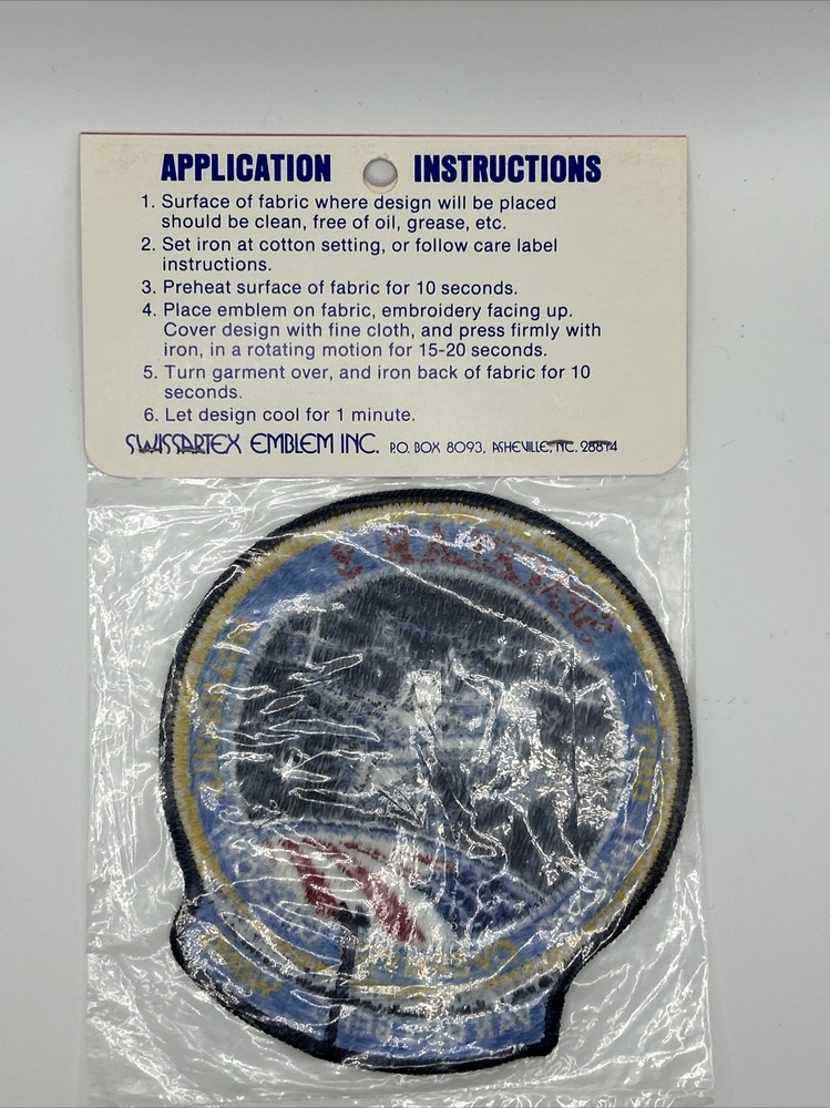 NASA Spacelab 3 Shuttle Sew/Iron On 1986 Patch P268D2