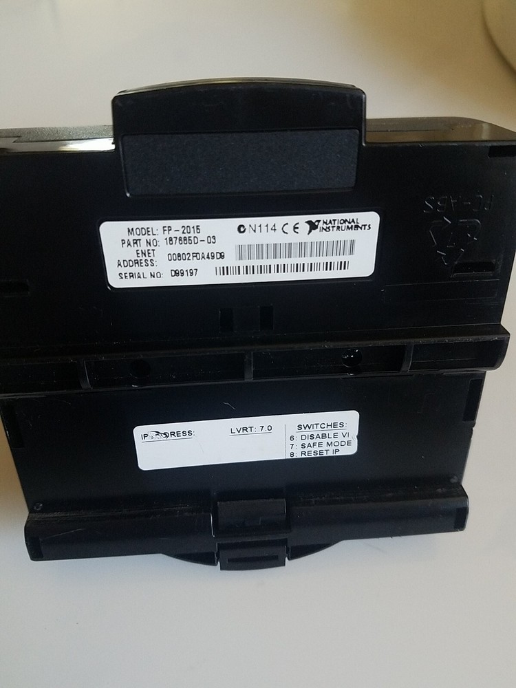 National Instruments NI FP-2000 Ethernet Fieldpoint Network Controller Interface