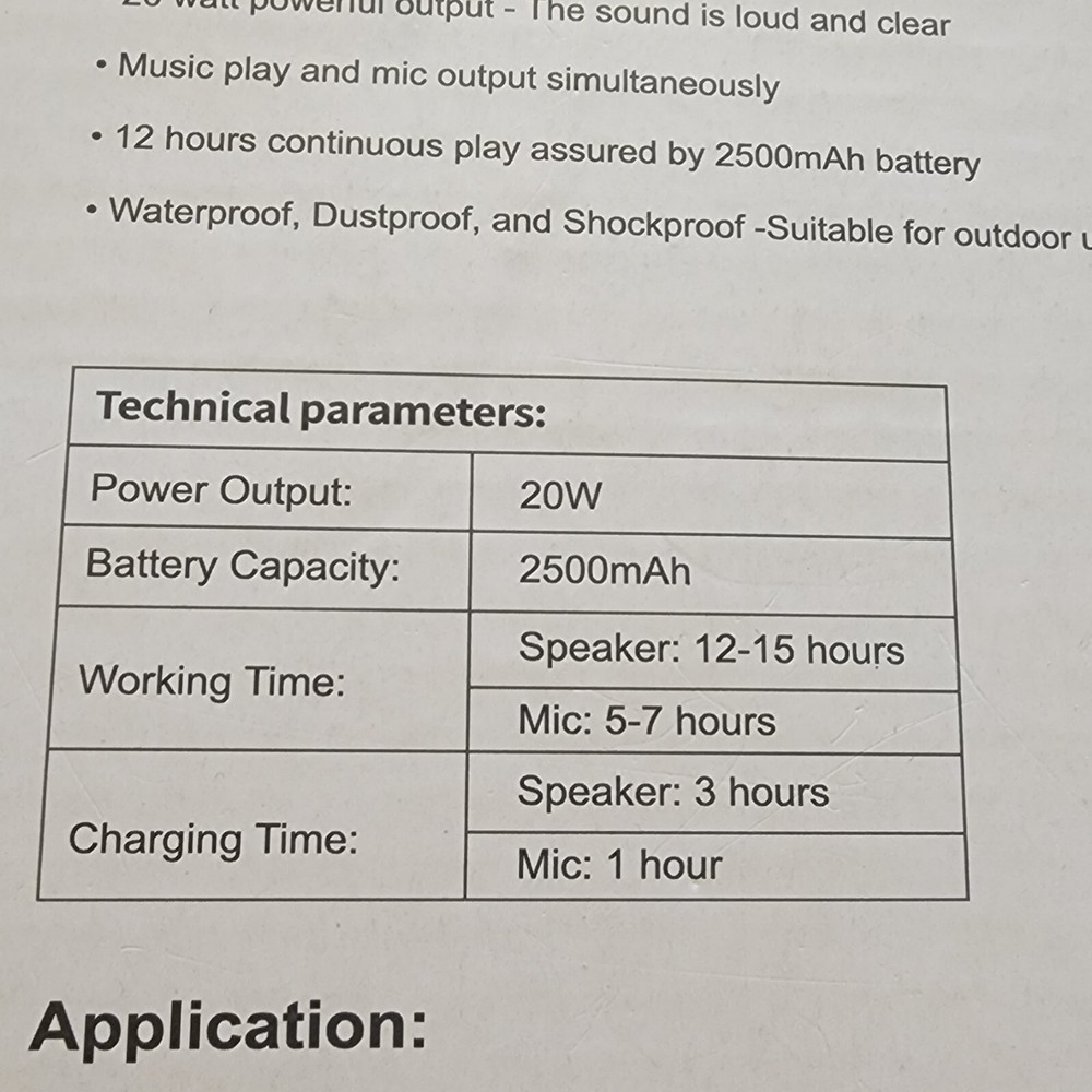 WinBridge M801 Wireless Bluetooth Voice Amplifier Wireless Microphone Headset