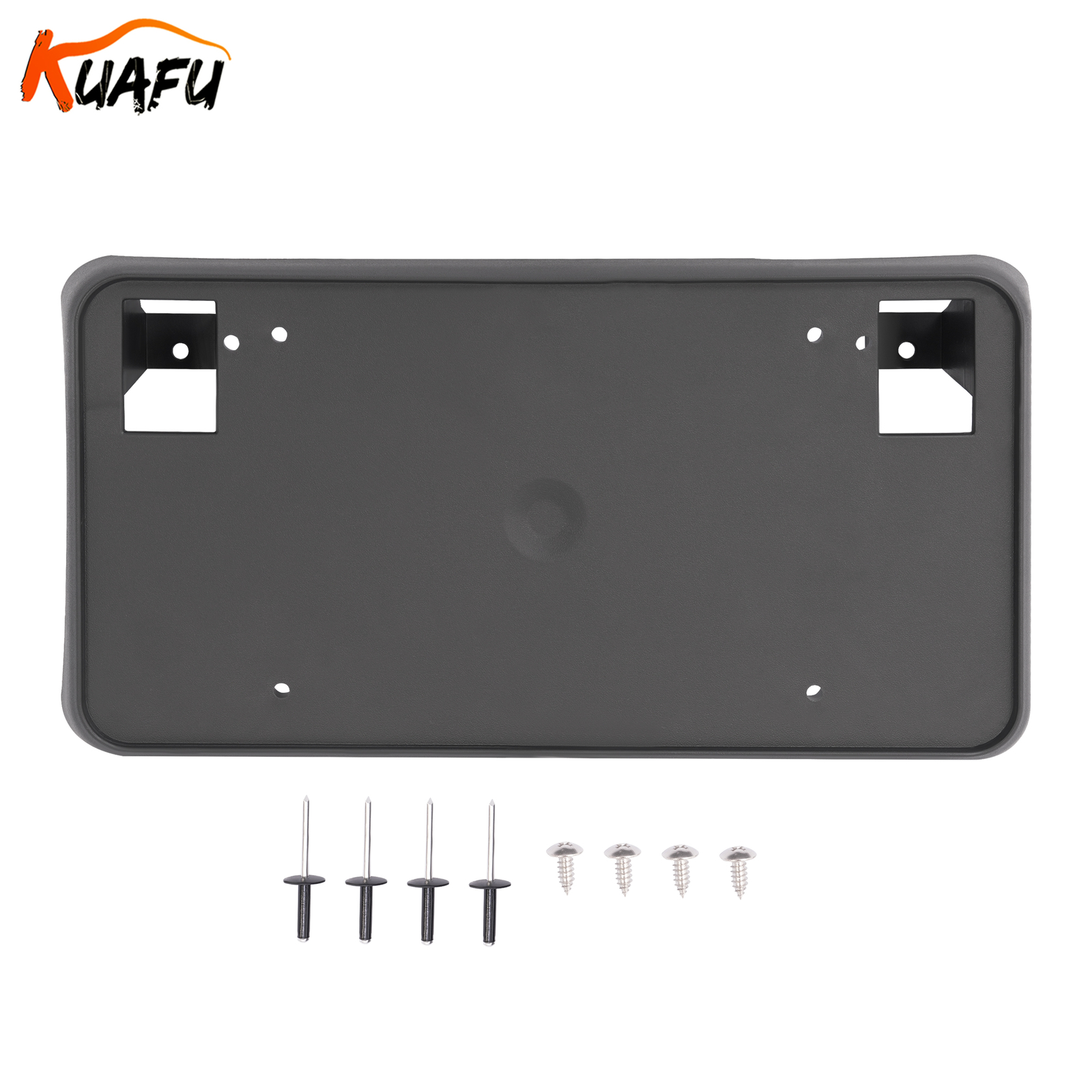 For 2016-2019 Chevy Silverado 1500 License Plate Bracket Front Bumper Tag Holder