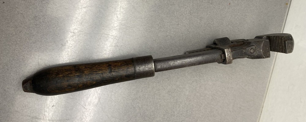 Vintage Pexto Adjustable Pipe Monkey Wrench Frozen