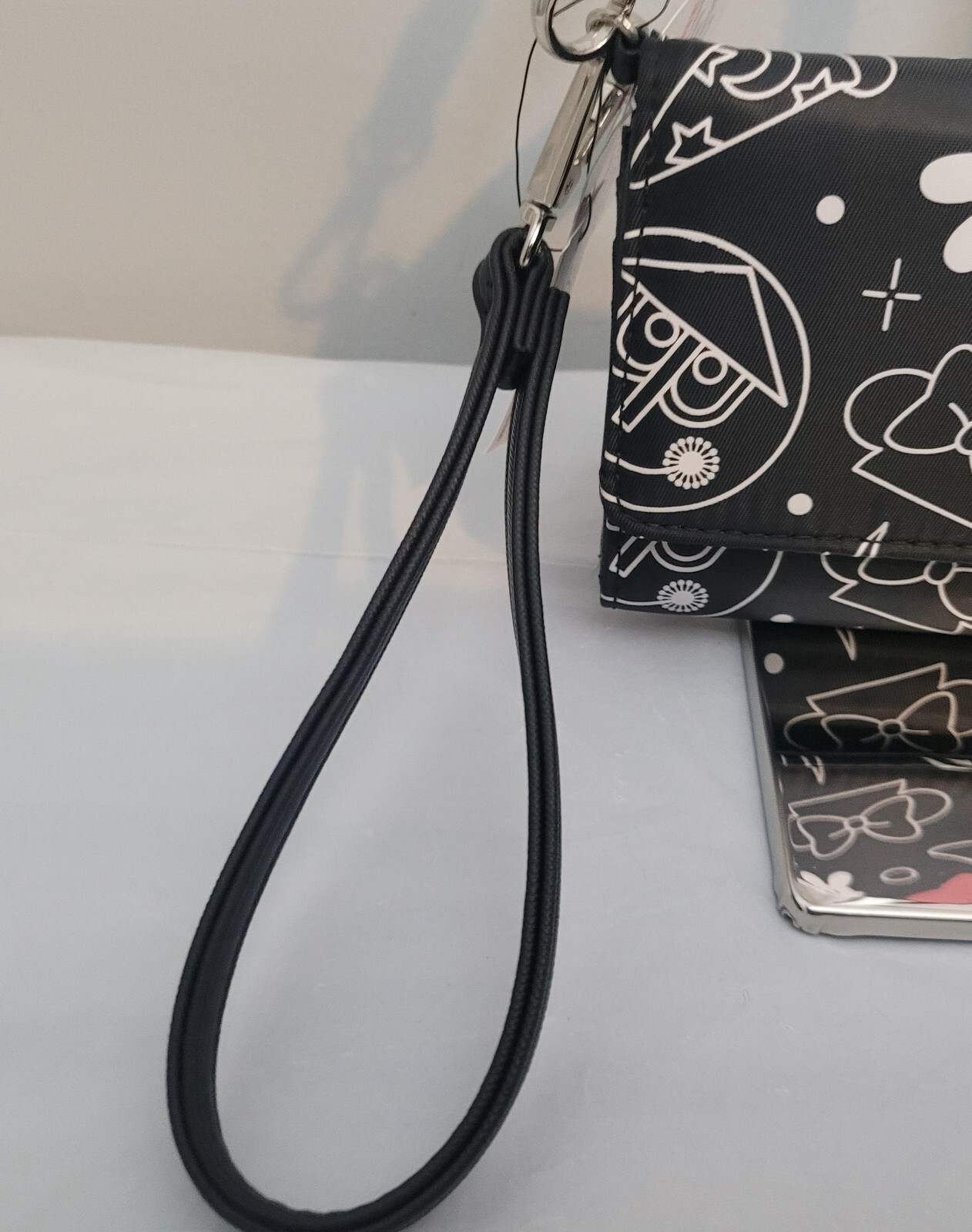 Disney Parks Mickey Minnie Icon Convertible Crossbody Bag Wristlet Wallet New