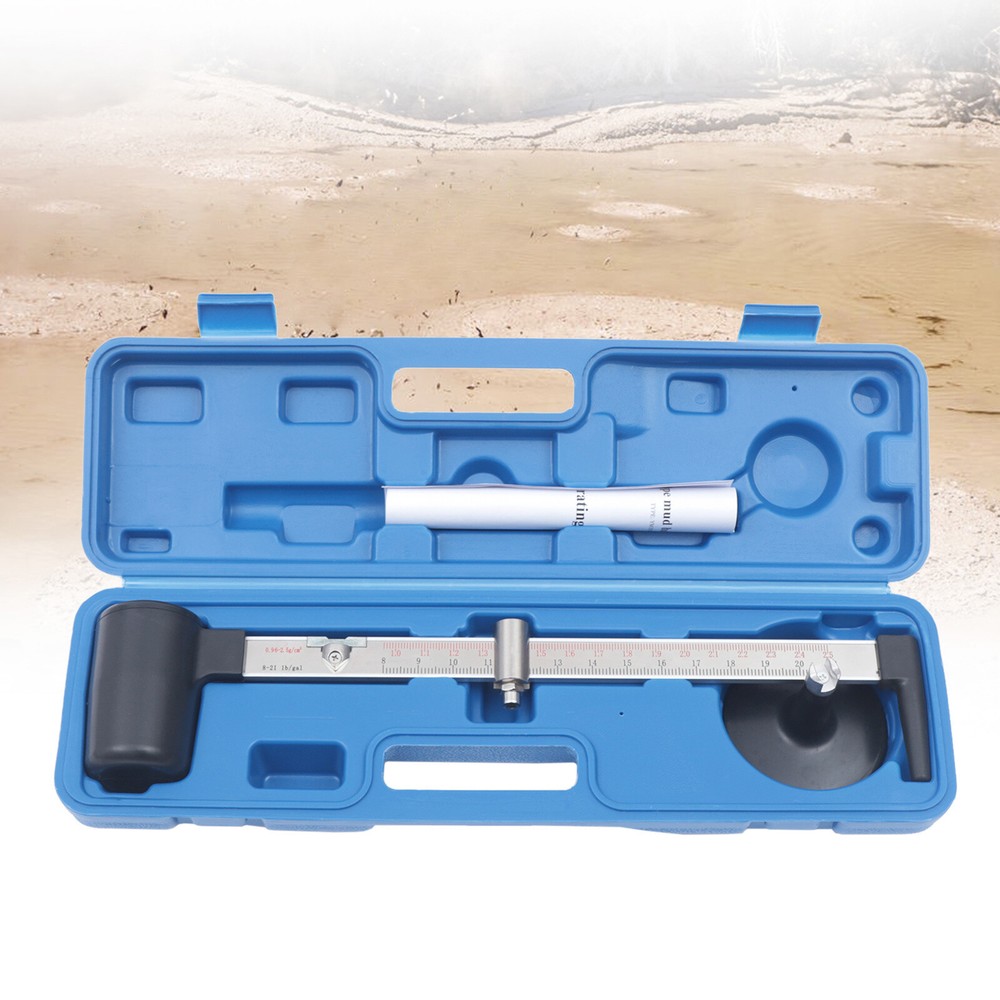 Mud Hydrometer Mud Scale Liquid Densimeter Hydrometer Mud Gravity Balance 0.01 G