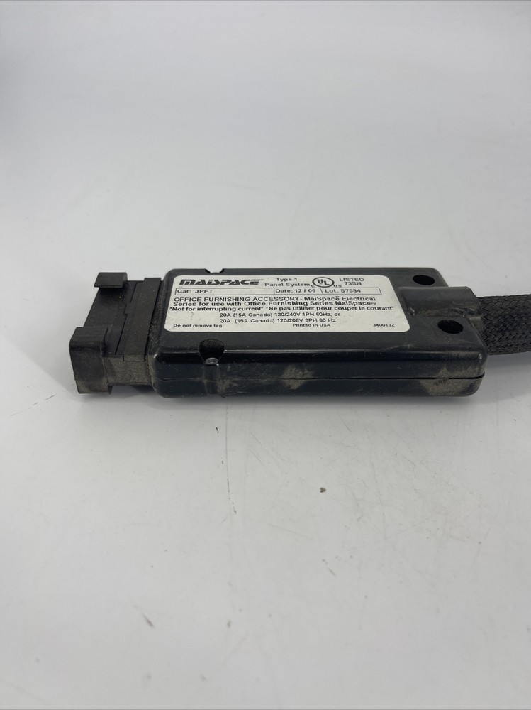 Maispace CAT: JPFTE Double Block Raceway Type 1 Panel System 20AMP