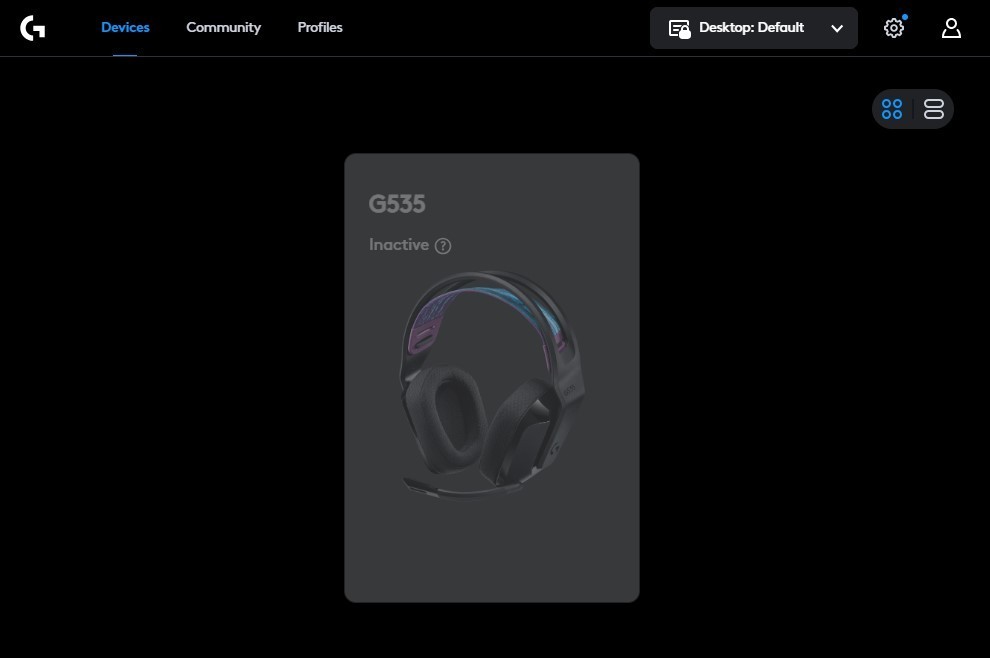 Logitech G535 Wireless Headset USB Dongle - BLACK