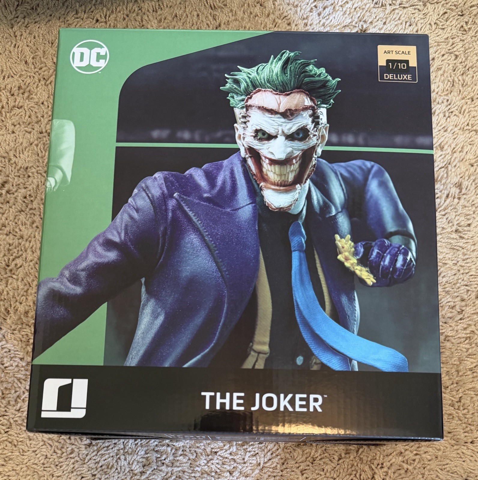Iron Studios the Joker Deluxe Version DC Comics Art Scale 1/10 Statue