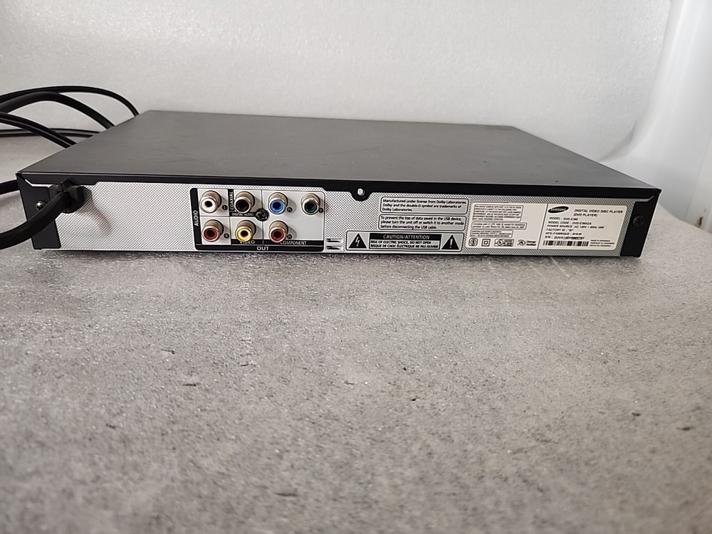 Samsung DVD Player DVD-E360 - no remote