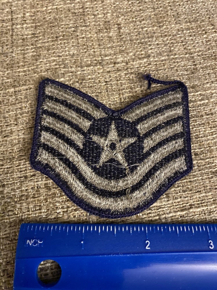 US Air Force Technical Sergeant Enlisted Rank Patch USAF INV10073