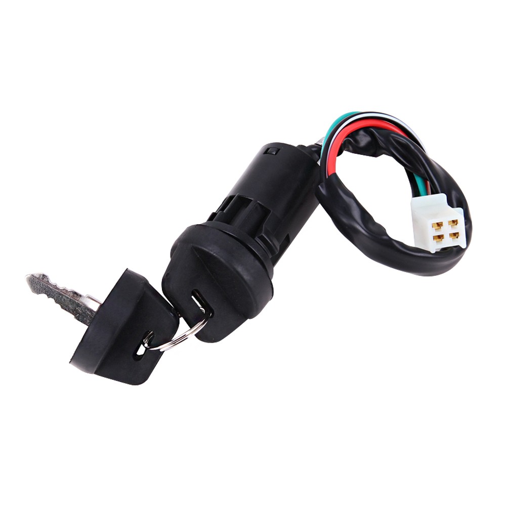 IGNITION KEY SWITCH FOR 110cc 125cc CHINESE QUAD ATV TAOTAO KANDI COOLSTER