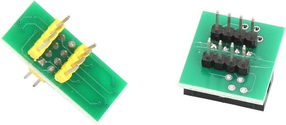 Compact SOIC8 IC Socket Adapter for Efficient Chip Programming - New Design