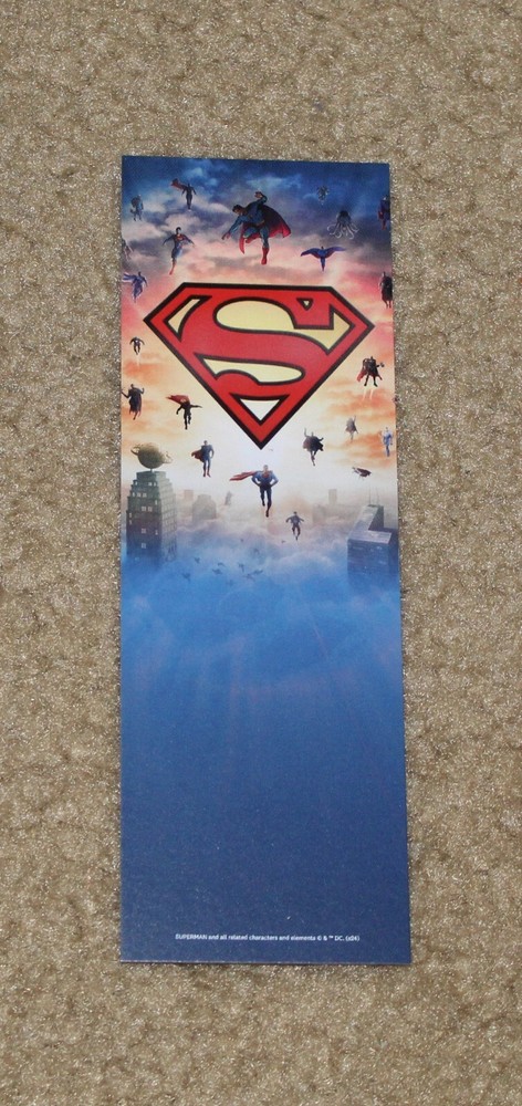 SDCC 2024 DC SUPERMAN BOOKMARK