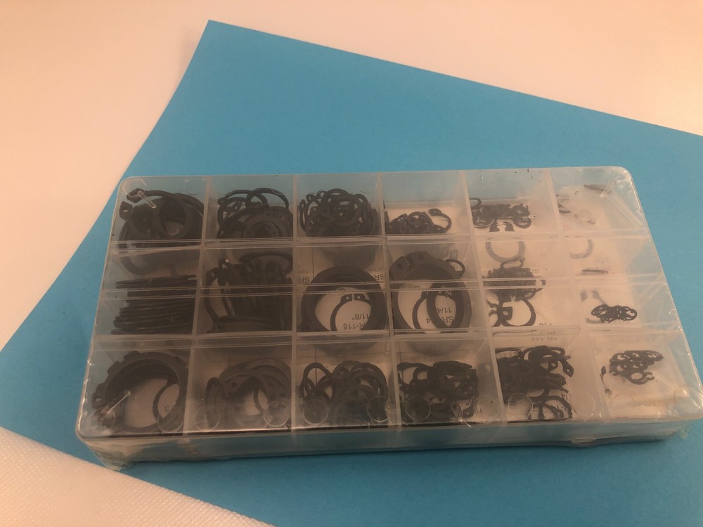300pc Snap Ring Assortment/ Snap Ring Hardware kit