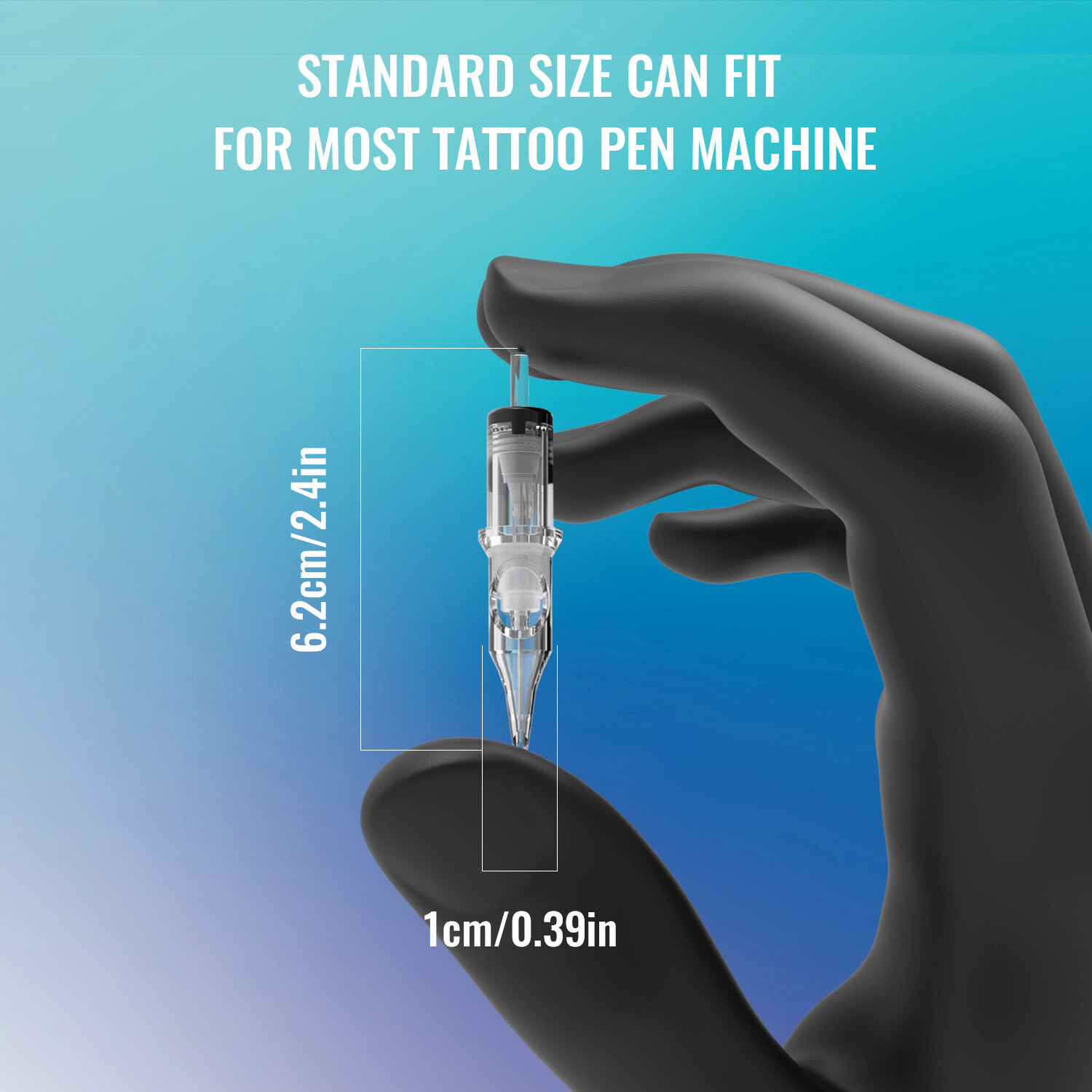 20-50Pcs Mixed Professional Sterile Tattoo Needle Cartridges Size RL RS RM M1