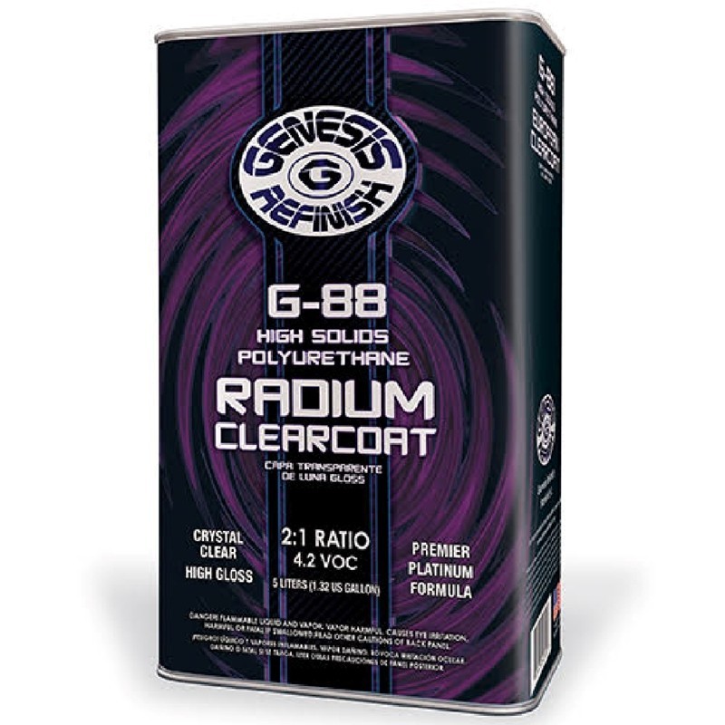 2K Urethane Clear Coat HS 2:1 7.5L Kit w/ Medium Hardener High Gloss