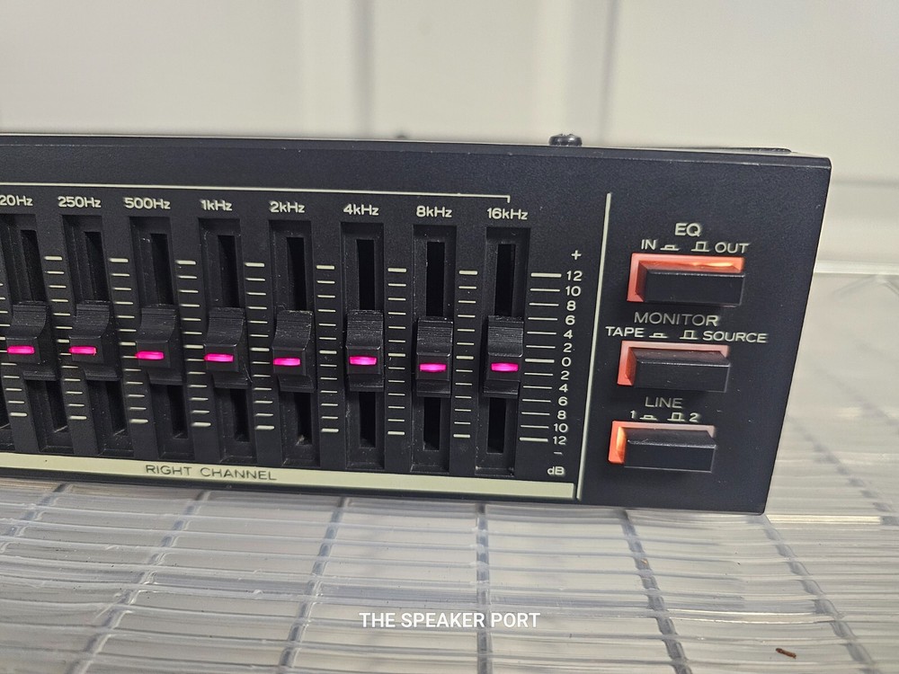 Teac EQA-5 Stereo Graphic Equalizer - CLEANED/TESTED/WORKS GREAT!