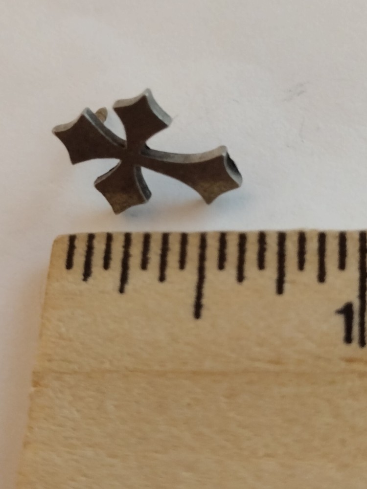 Religious Cross Small BSD Tack Pin