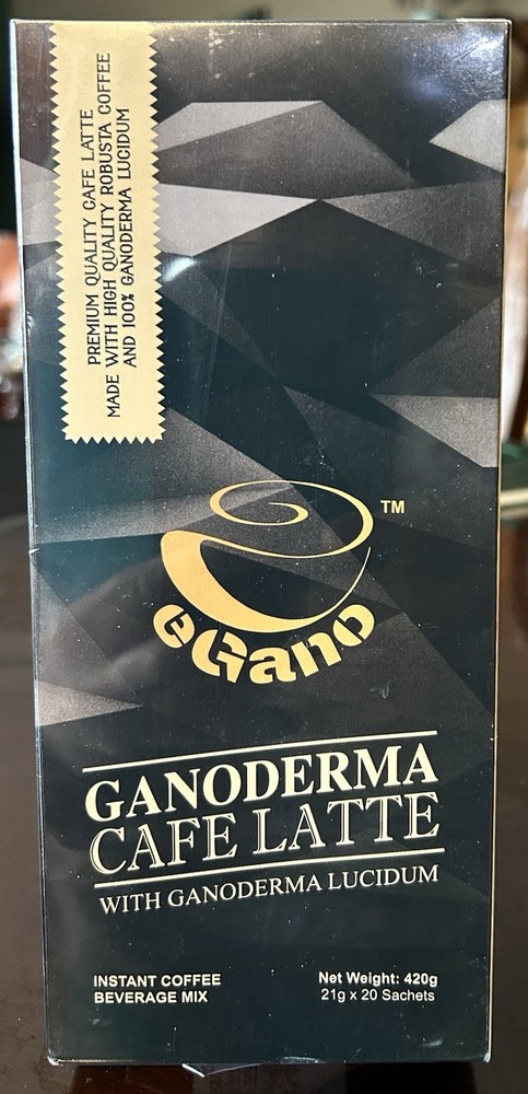4 Boxes  Premium Ganoderma Cafe Latte Instant Coffee with Ganoderma Lucidum 2027